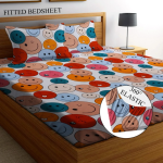1 BEDSHEET WITH 2 PILLOW COVER