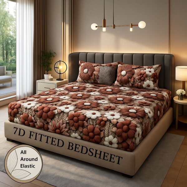 WhatsApp Image 2025-12-26 at 12.09.28 Oldenna flat cotton double bed bedsheet with 2 pillow covers