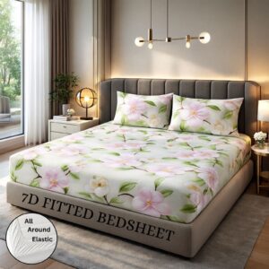 OLDENNA 300 TC FITTED 7D DOUBLE BEDSHEET